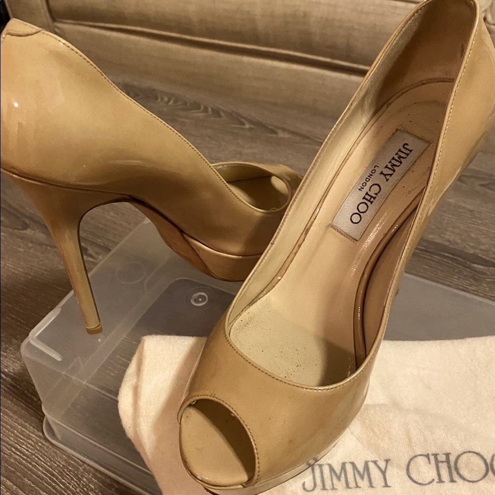 Jimmy Choo platform heels